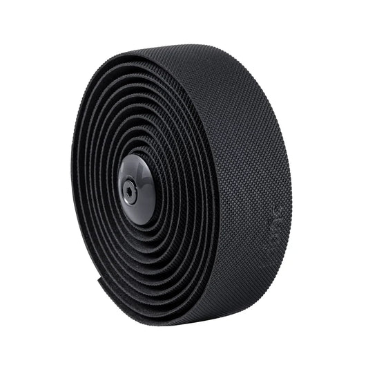 Fabric Knurl Gravel Bar Tape Black - musta 3,5 mm tankoteippi