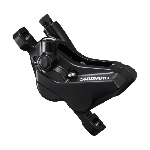 SHIMANO Hydraulinen Levyjarrusatula BR-MT420 4-mäntäinen Putkityyppi Etu tai taka Musta