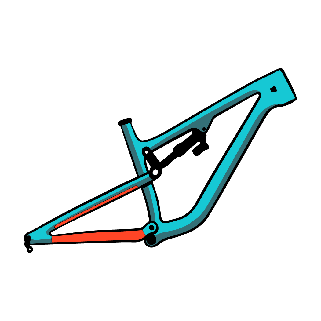 RideWrap Chainstay Armor - suojanauha takahaarukkaan