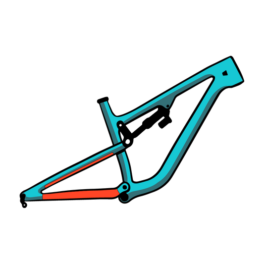 RideWrap Chainstay Armor - suojanauha takahaarukkaan