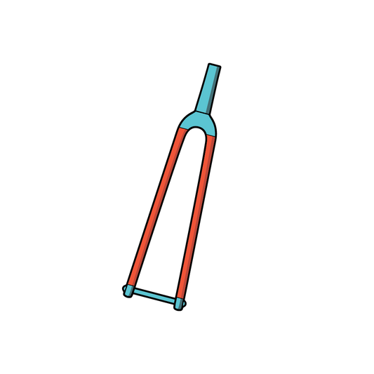 RideWrap Covered Protection - Gravel Fork Kit-  suojateippisarja haarukalle