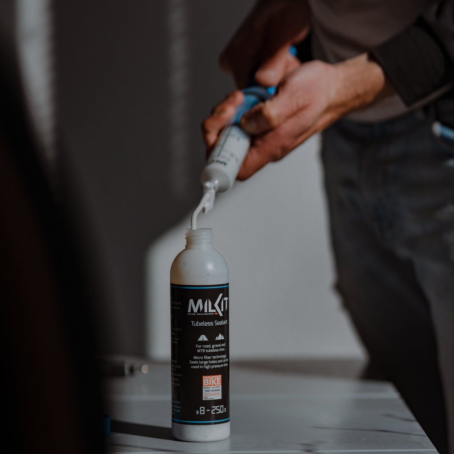 milKit Road & Gravel Tubeless Sealant - renkaantiivistysaine