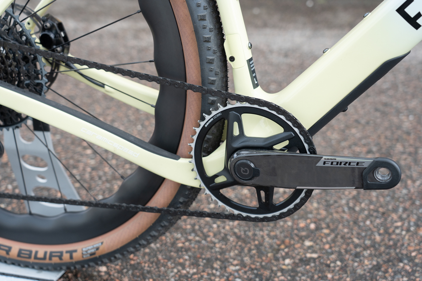 Fara Gr4 - Force E1 w/PowerMeter / X0 mullet - Cycled Shop Edition - koko L/56 cm