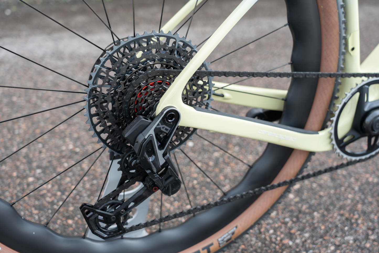 Fara Gr4 - Force E1 w/PowerMeter / X0 mullet - Cycled Shop Edition - koko L/56 cm