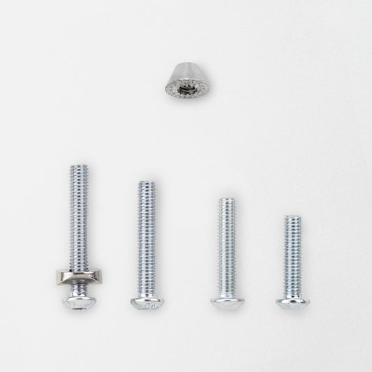 Hexlox Integroitu satulatolpan kiristimen pultti M6 (tarvitsee 4 mm Hexlox)