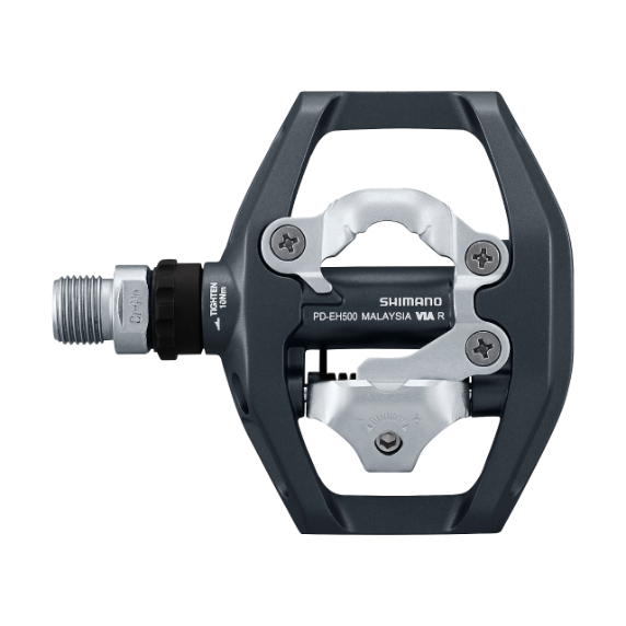SHIMANO Poljin (SPD) PD-EH500 Yksipuolinen Tummanharmaa