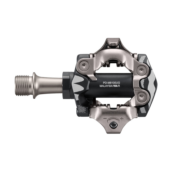 SHIMANO GRX Pedal (SPD) PD-M8100-UG Dubbelsidig Svart