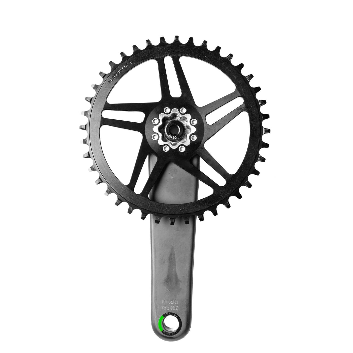 Wolf Tooth oval direct mount chainring for Sram 8-bolt gravel / road - ovaali eturatas