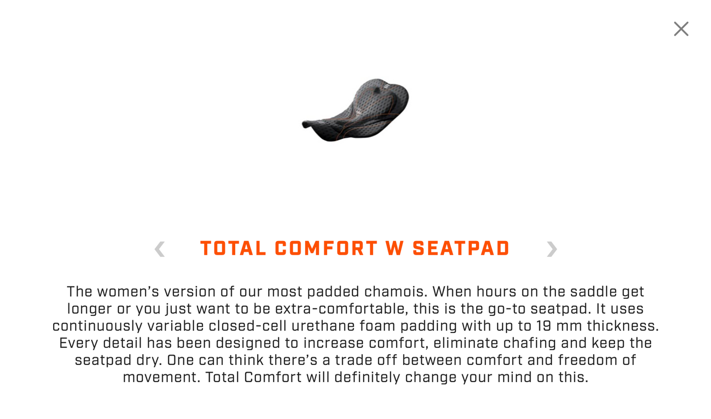Sportful Total Comfort W bibshort - pyöräilyhousu naisille