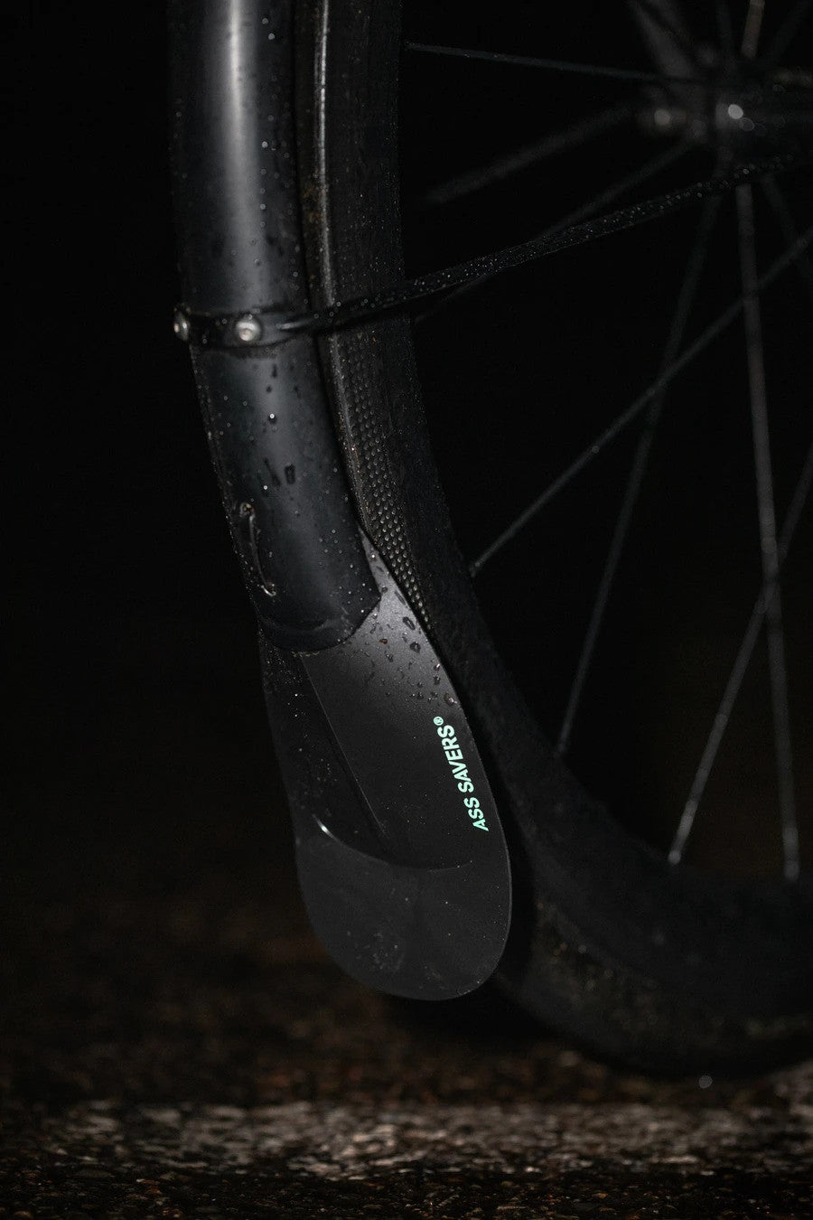 Ass Savers ToeTector Fender Black - kuraläppä etulokariin