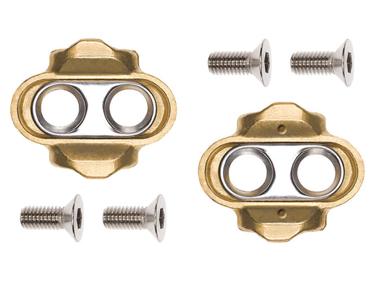 CRANKBROTHERS Cleat Standard Release (15° angle, float 6°) Gold