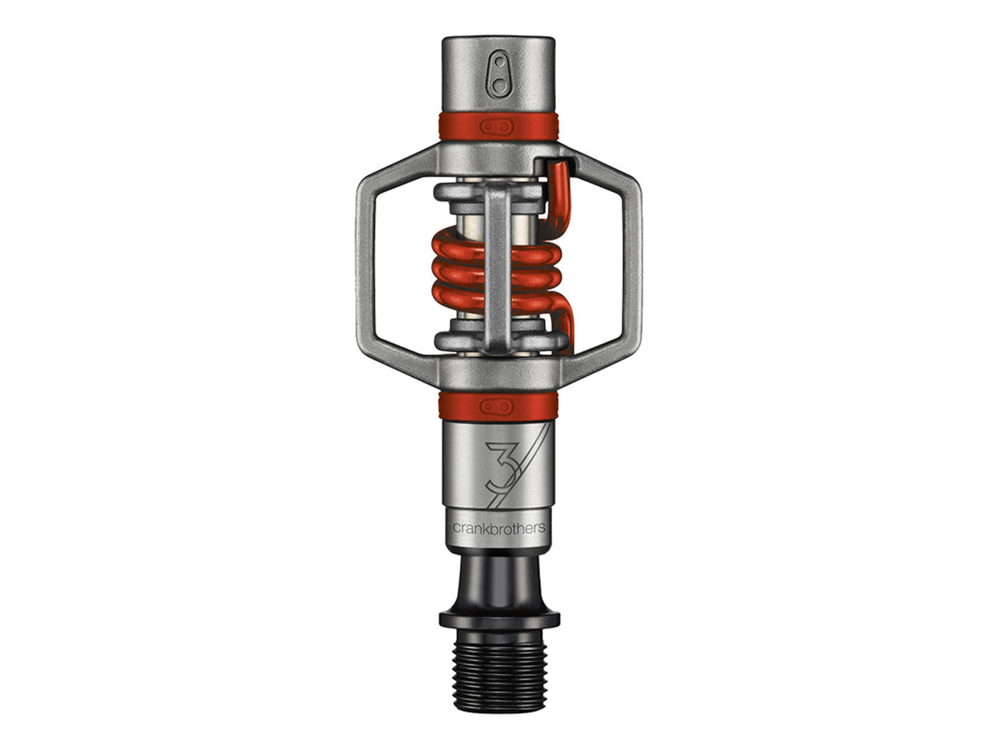 CRANKBROTHERS Pedal Eggbeater 3 Grey/Red