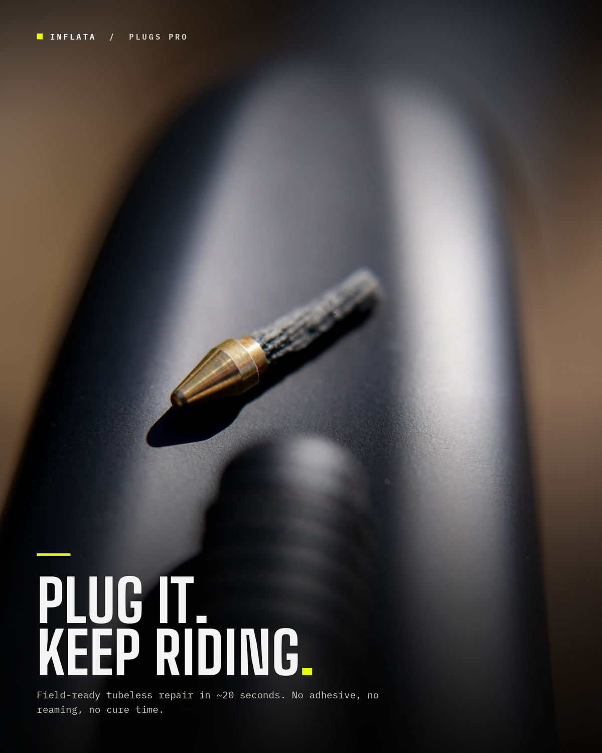 Inflata Plugs Pro - tubeless-paikka