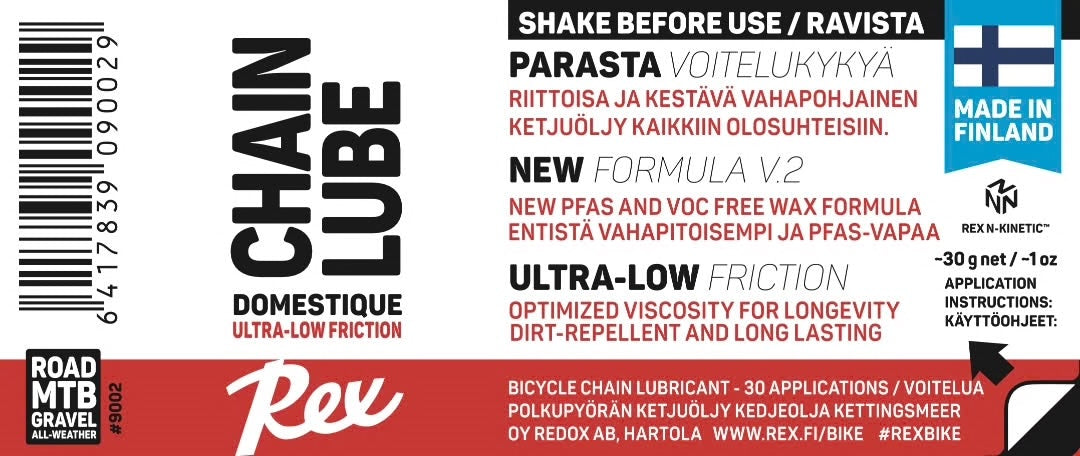 Rex Domestique v2 -ketjuöljy