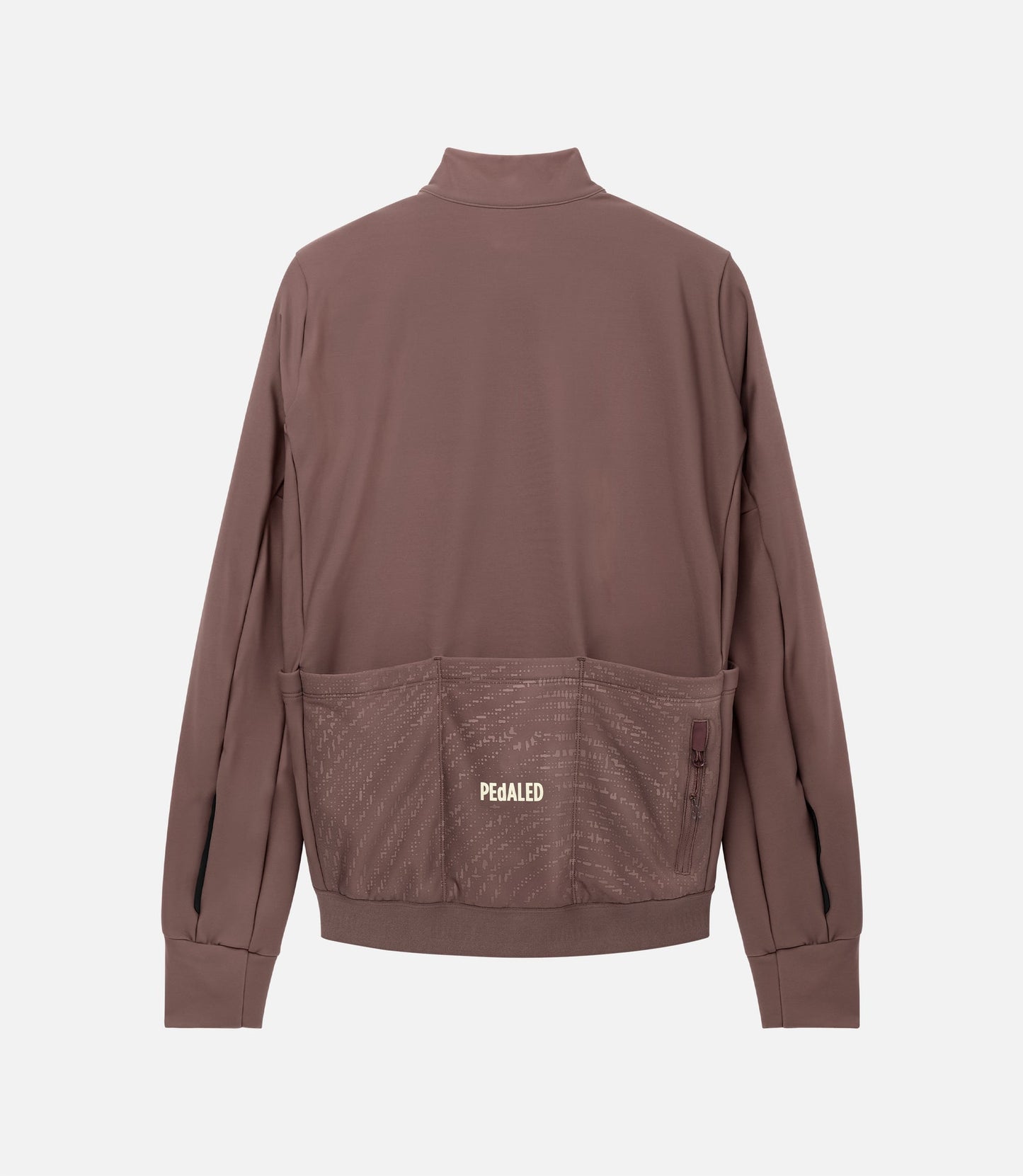 PEdALED ODYSSEY Long Sleeve Jersey Brown - pitkähihainen pyöräilypaita