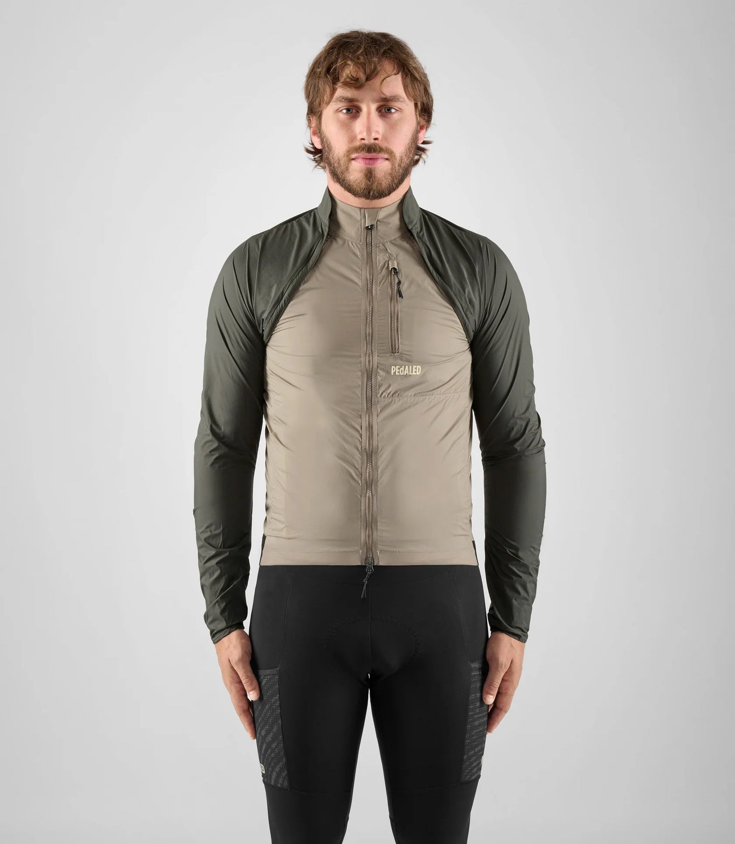 PEdALED ODYSSEY Detachable Sleeve Jacket Grey - tuulitakki irroitettavilla hihoilla