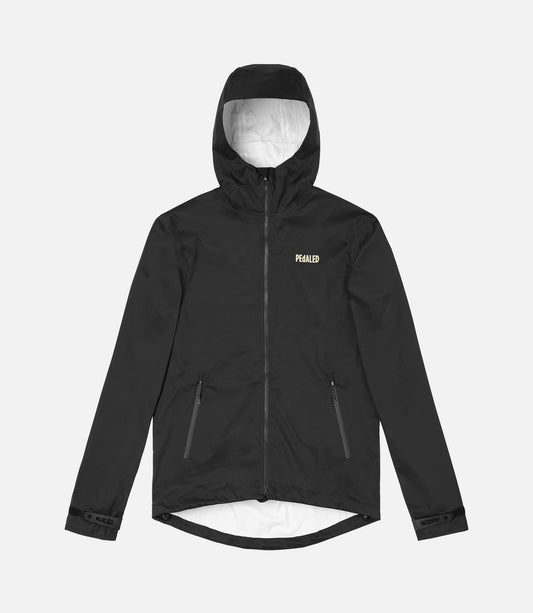 PEdALED ODYSSEY Shell Jacket Black - vedenpitävä pyöräilytakki