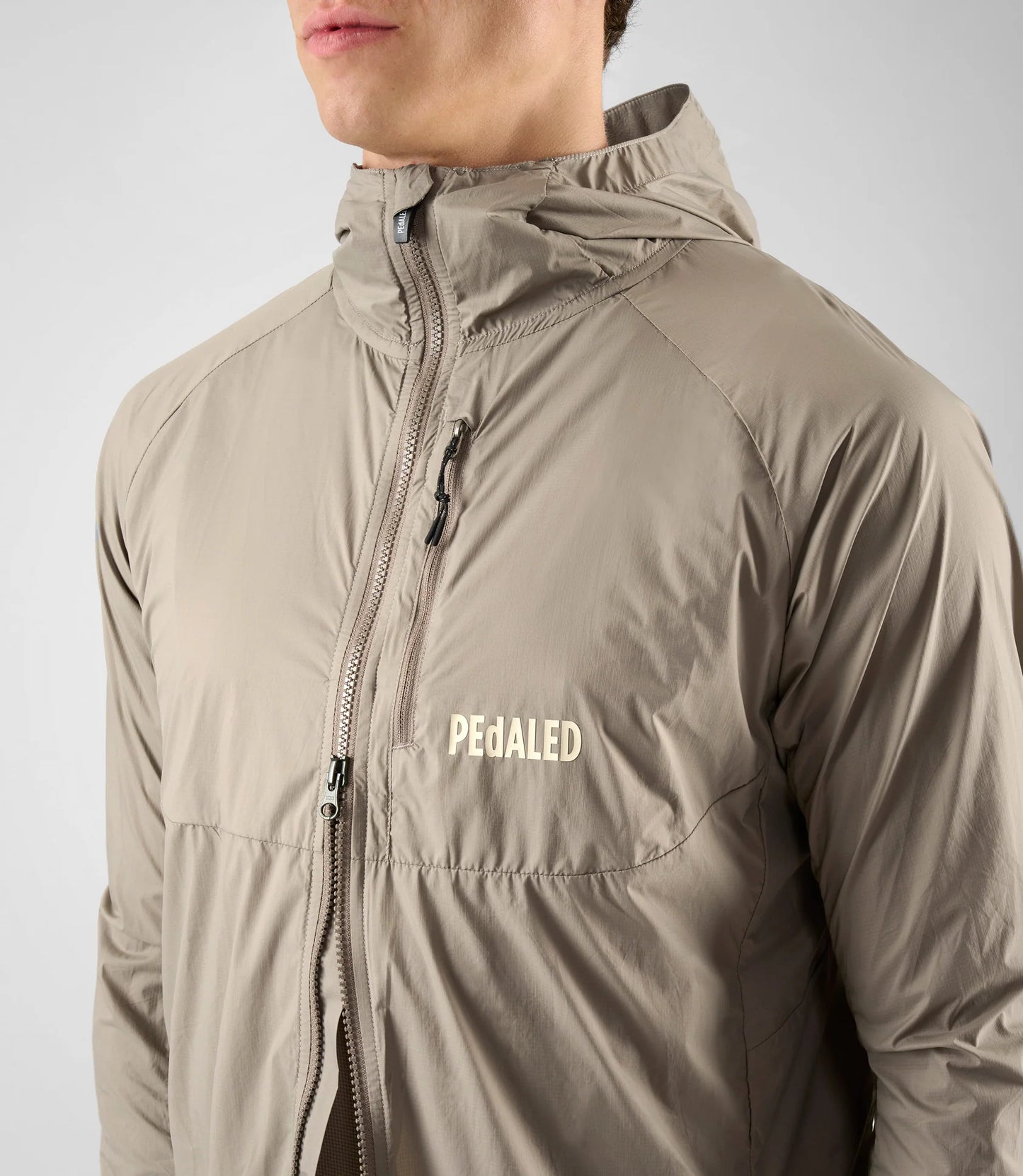 PEdALED YAMA Trail Jacket Grey - ohut tuulitakki