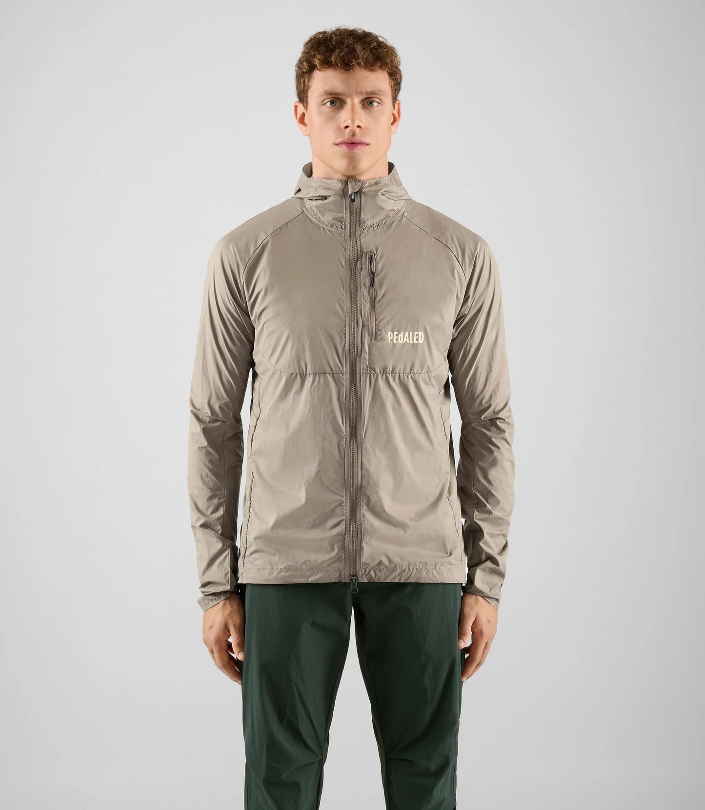 PEdALED YAMA Trail Jacket Grey - ohut tuulitakki