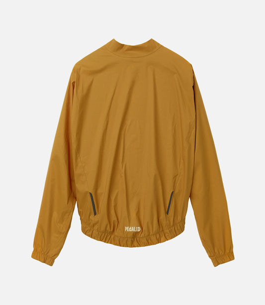 PEdALED Element Waterproof Jacket Mustard - vedenpitävä pyöräilytakki