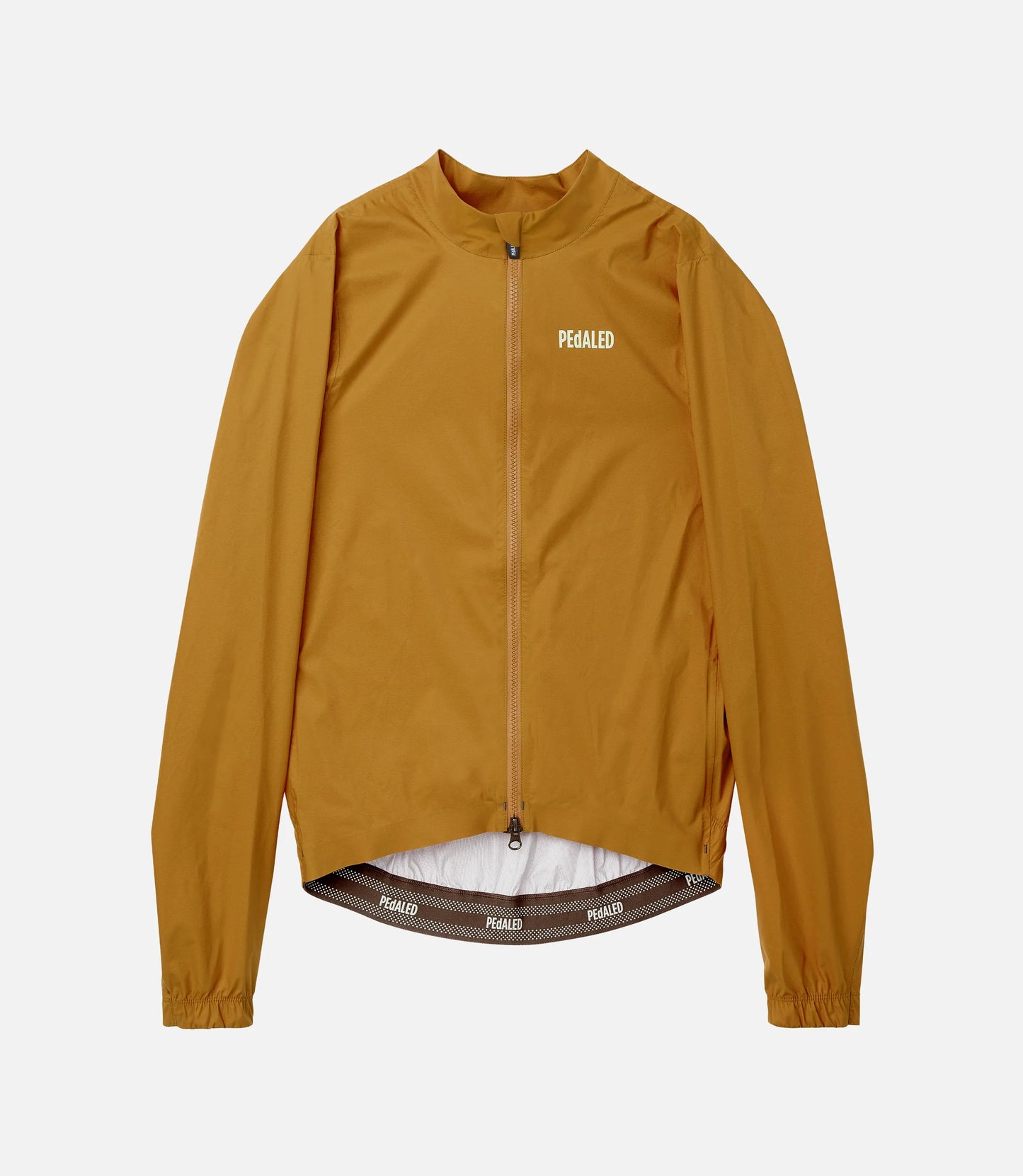 PEdALED Element Waterproof Jacket Mustard - vedenpitävä pyöräilytakki