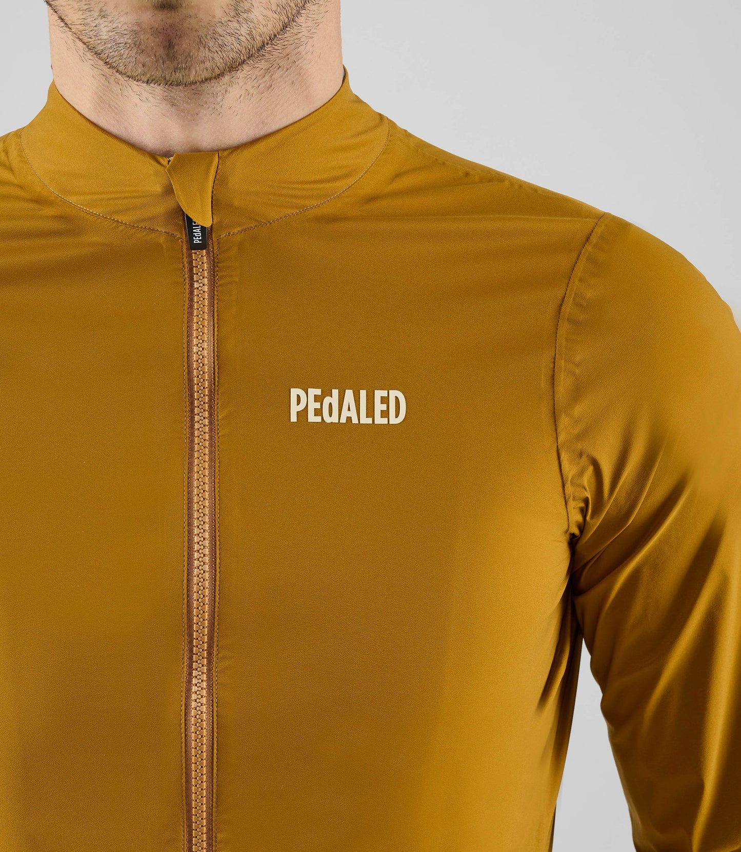 PEdALED Element Waterproof Jacket Mustard - vedenpitävä pyöräilytakki