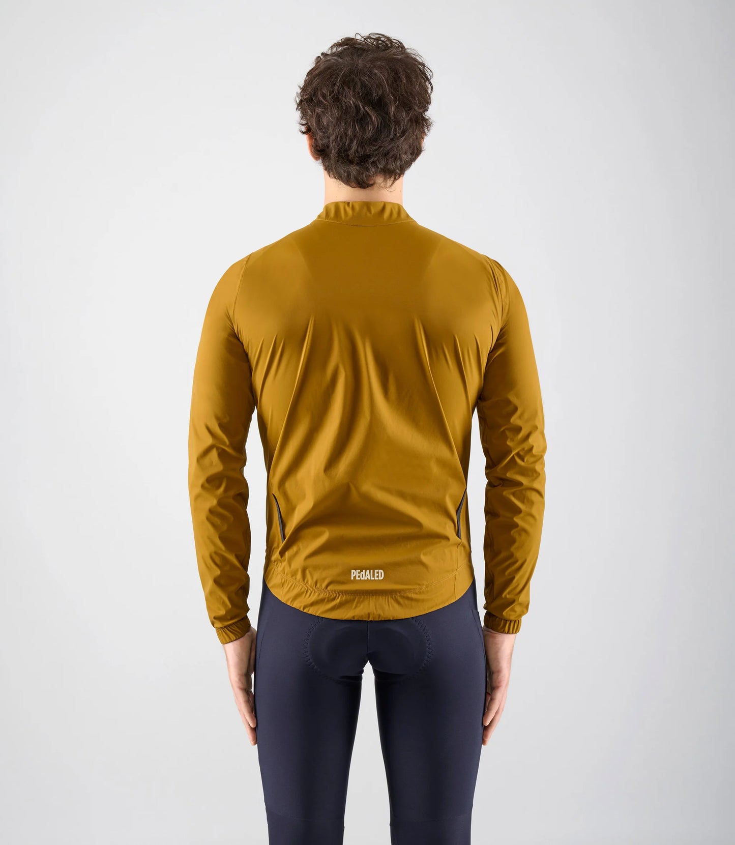 PEdALED Element Waterproof Jacket Mustard - vedenpitävä pyöräilytakki