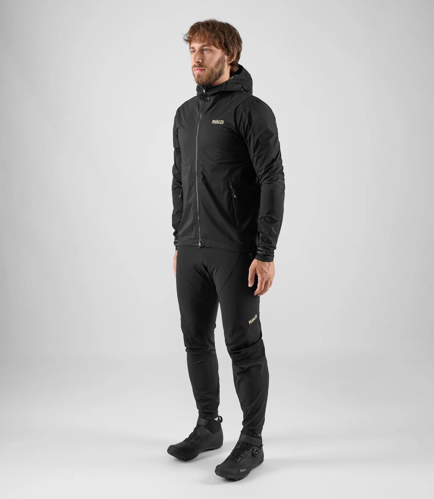 PEdALED ODYSSEY Shell Jacket Black - vedenpitävä pyöräilytakki