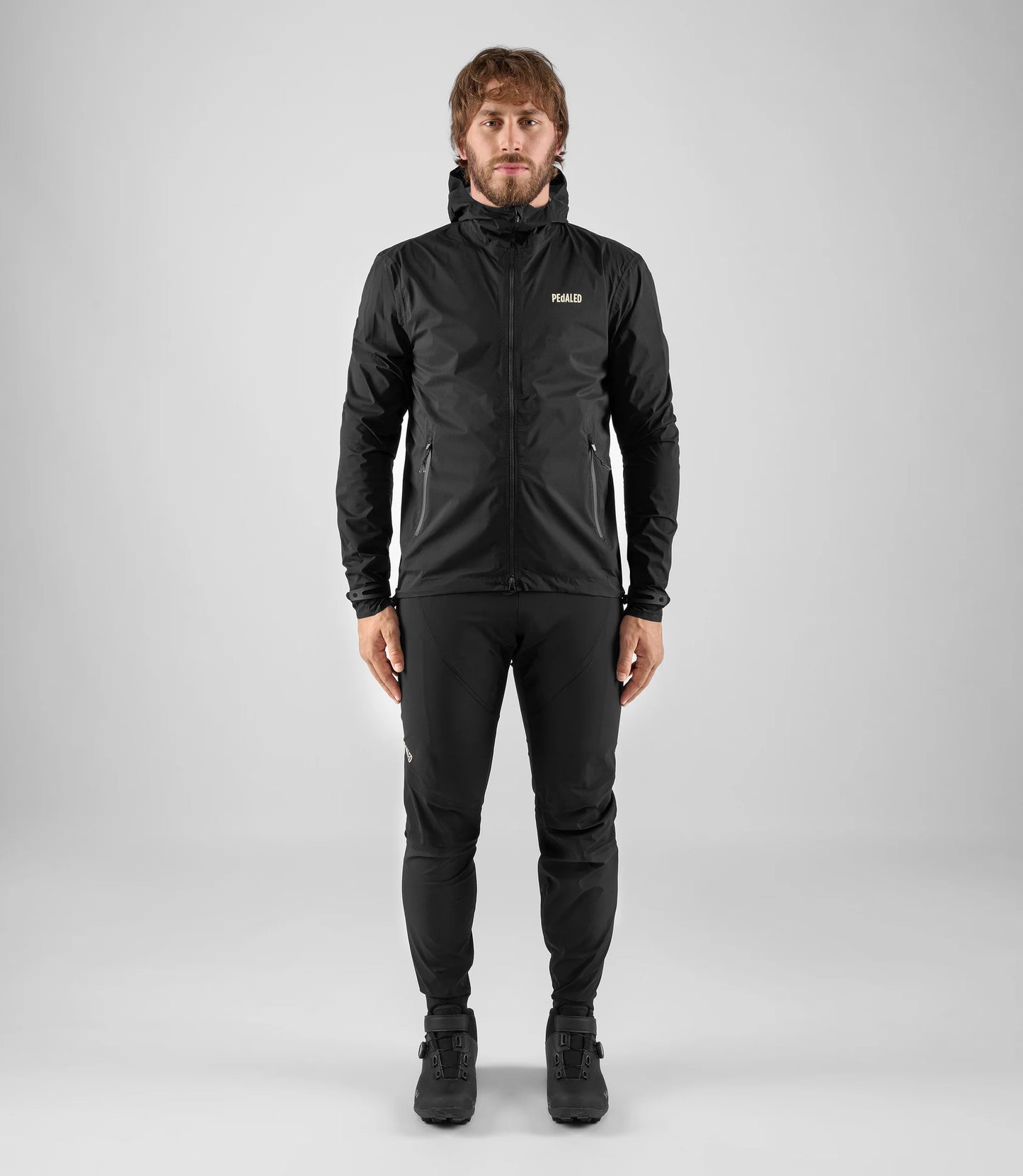 PEdALED ODYSSEY Shell Jacket Black - vedenpitävä pyöräilytakki