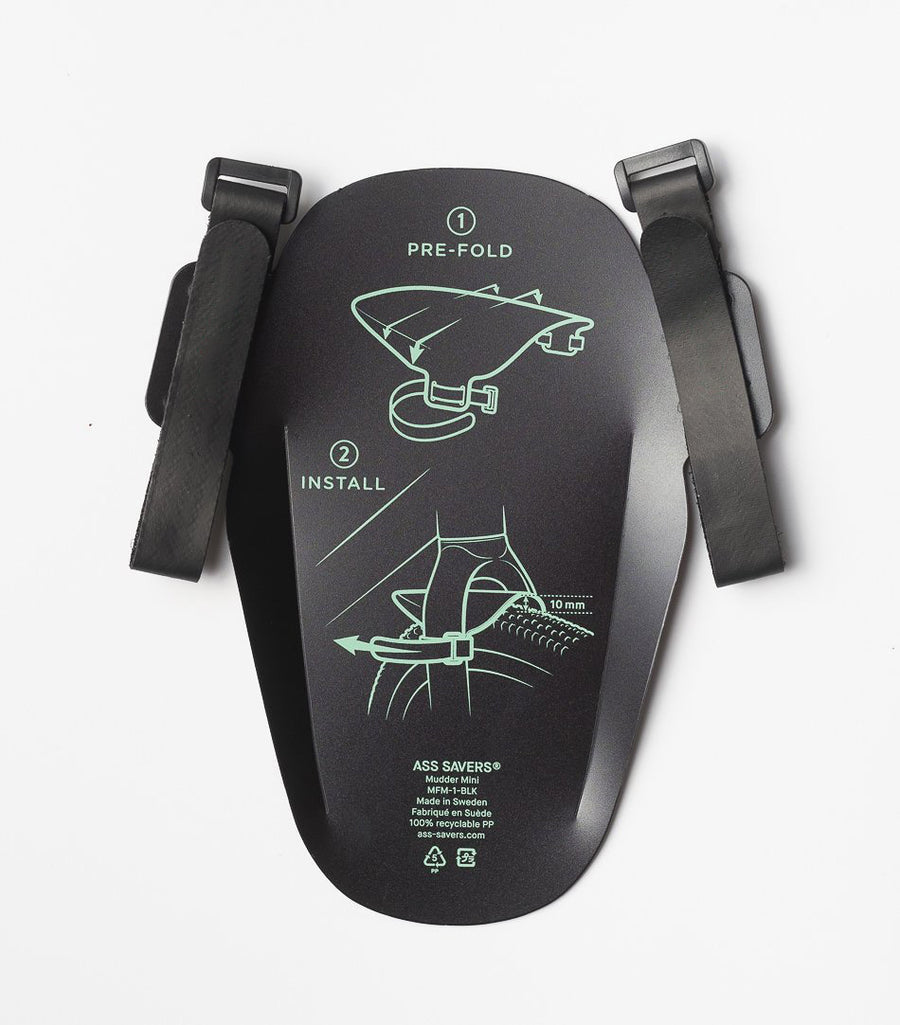 Ass Savers Mudder Mini Svart