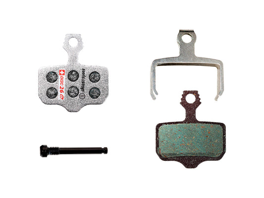 SWISSSTOP Disc brake pad Disc Level Organic pad Steel plate 1 set (2 palaa)