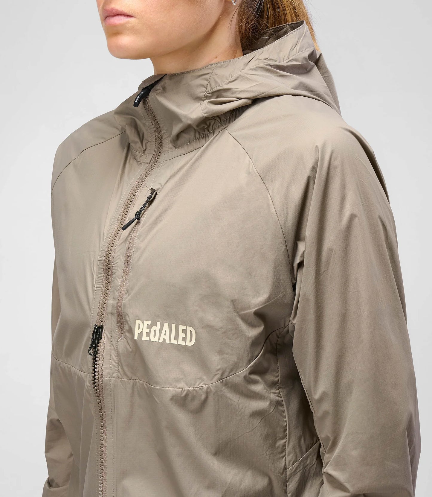 PEdALED YAMA Trail Jacket Grey - ohut tuulitakki