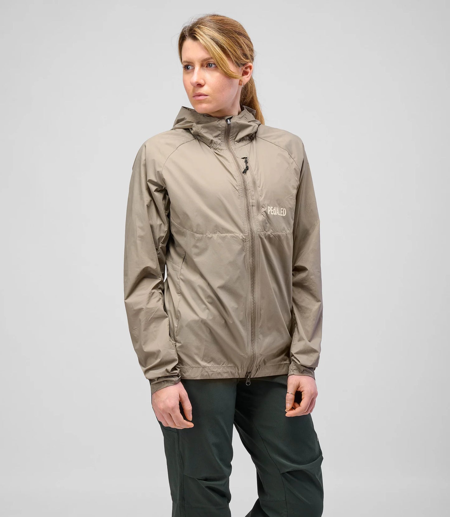PEdALED YAMA Trail Jacket Grey - ohut tuulitakki