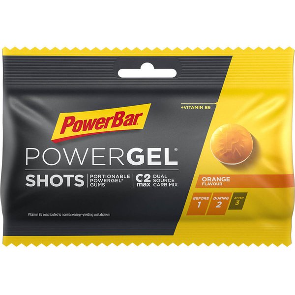 PowerBar PowerGel Shots 60 g - appelsiininmakuinen